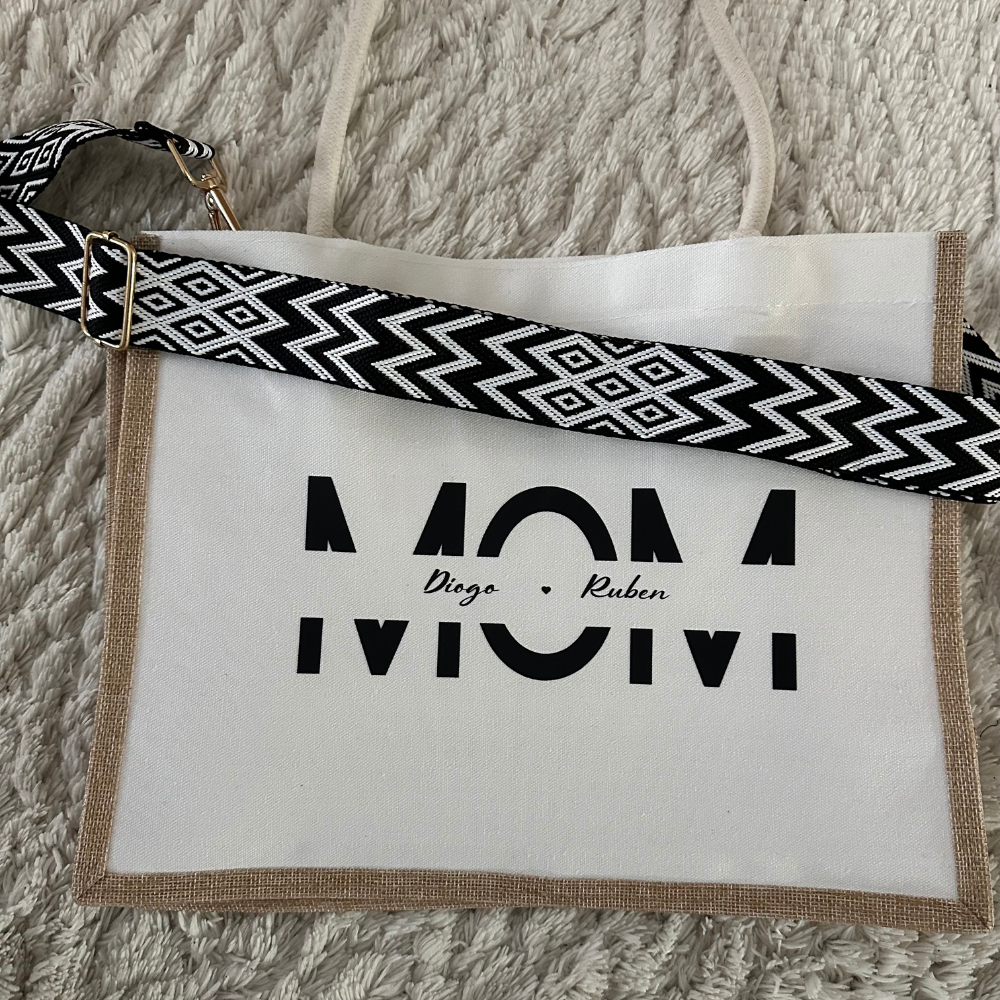 Boox Bag - Jute et tissu