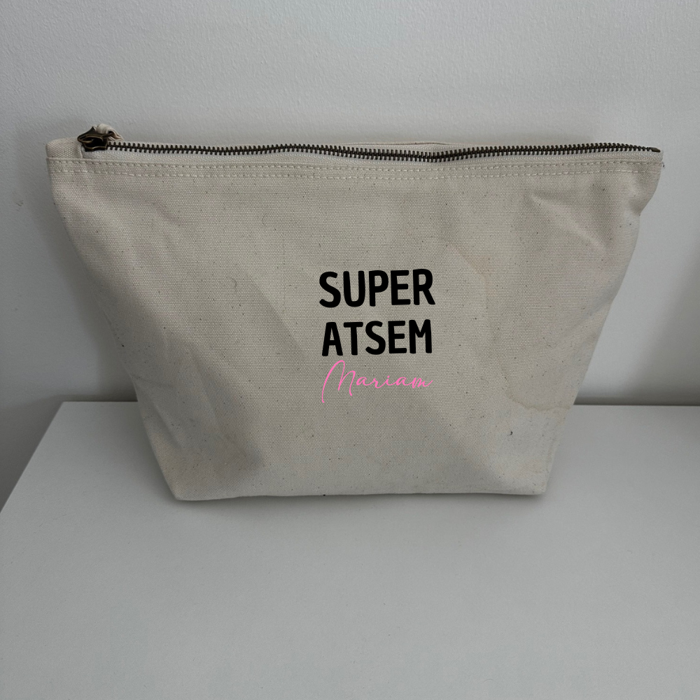 Pochette Super Atsem + prénom