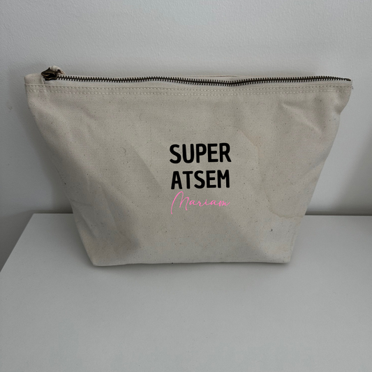 Pochette Super Atsem + prénom